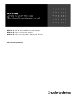 Audio Technica ATW-1811 - Owners Manual